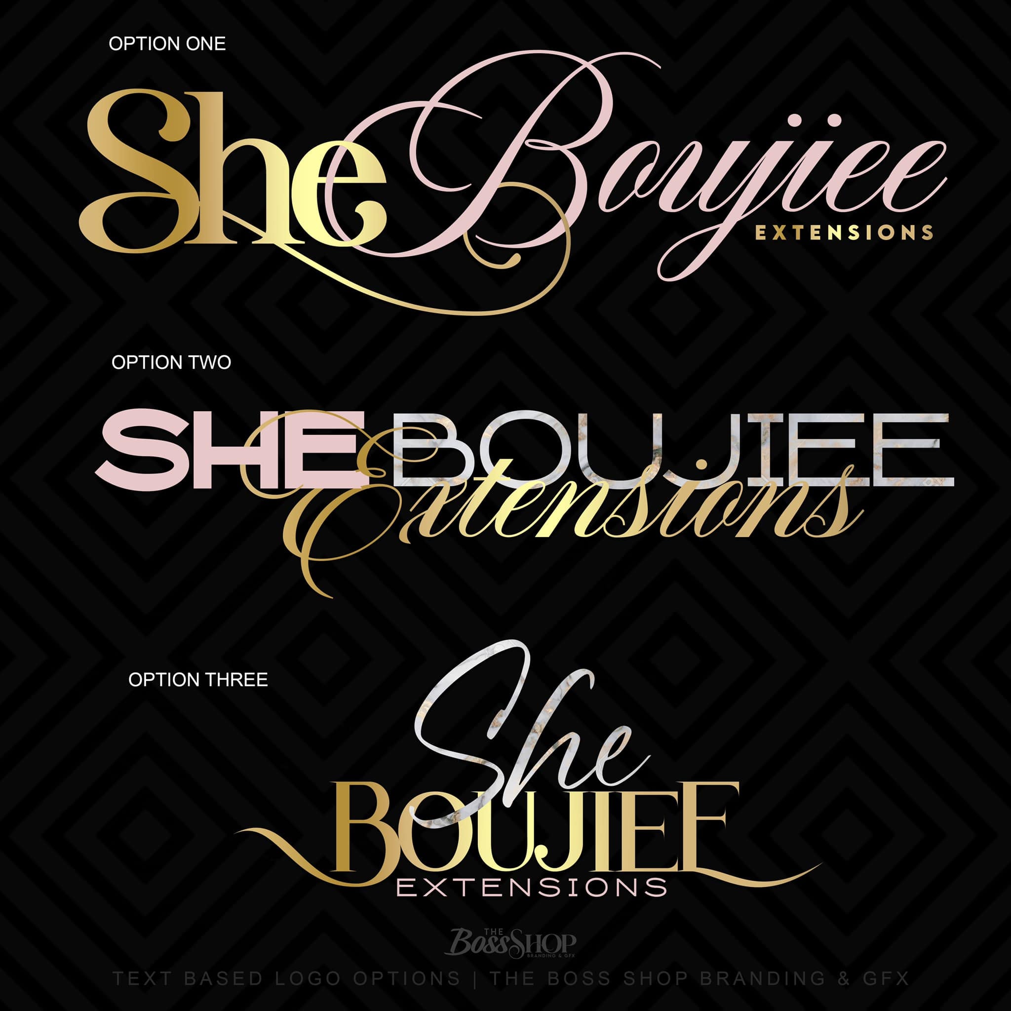 Text Based Logo Design