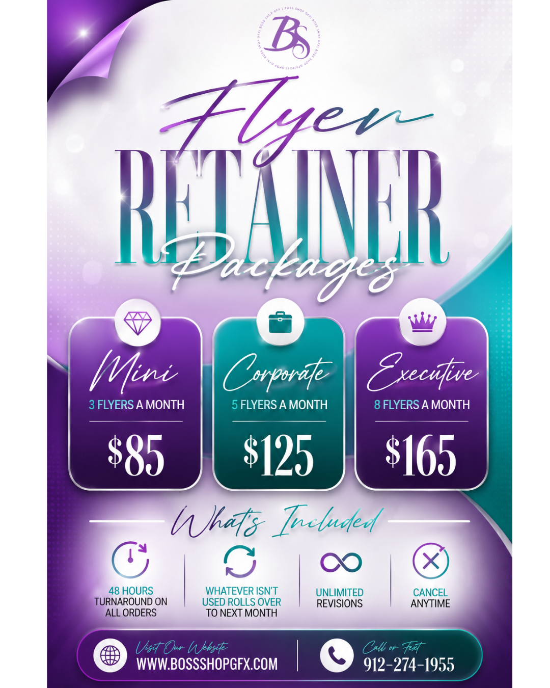 Flyer Retainer Package